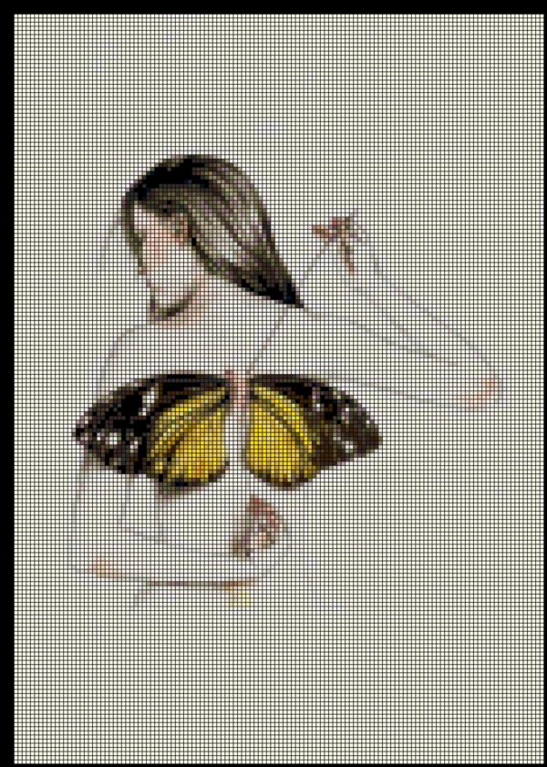 Butterfly Wings Counted Cross Stitch Pattern – Digital Download - Image 3