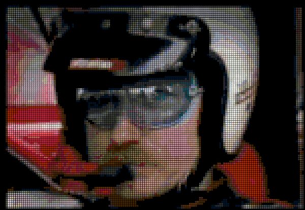 Dale Earnhardt "The Intimidator" - Original Counted Cross Stitch Pattern for Nascar Fans!** - Image 3