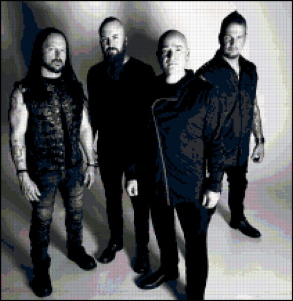 Full Coverage Disturbed Band Cross Stitch Pattern for Intermediate Stitchers - Image 2