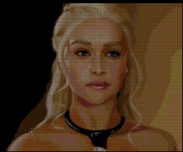 Mother of Dragons Original Cross Stitch Pattern - Image 2