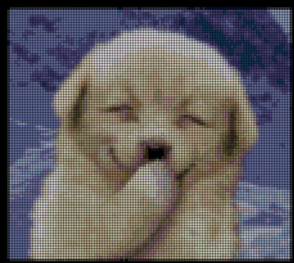 Smiling Puppy - Counted Cross Stitch Pattern - Image 3