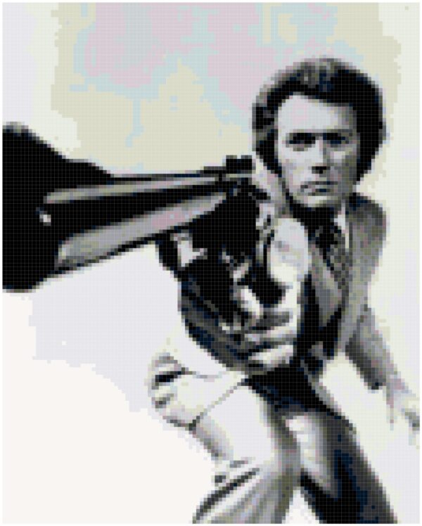 Dirty Harry Cross Stitch Pattern - Original Design