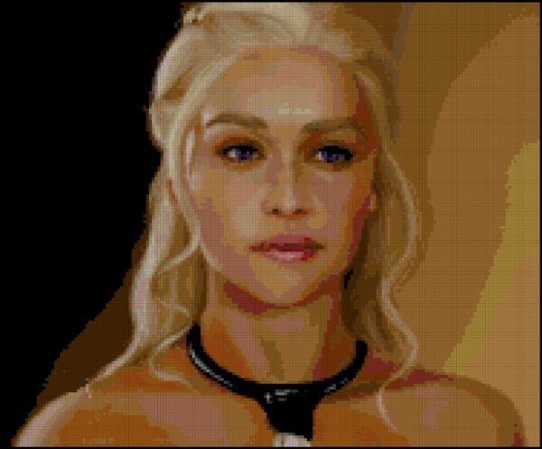 Mother of Dragons Original Cross Stitch Pattern