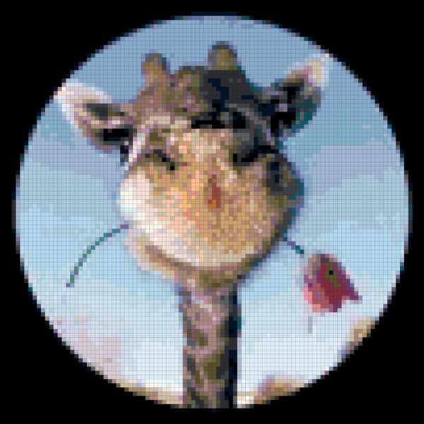 Smiling Giraffe - An Original Cross Stitch Pattern