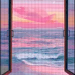 Framed Sunset